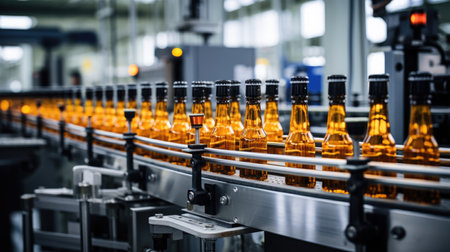 Line machine equipment production bottled automatic manufacture automation technology factory industrialの素材
