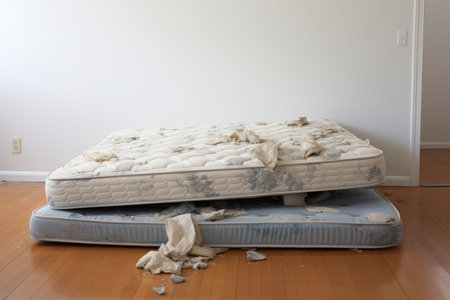 Textured white soft material textile closeup pattern background fabric wool designの素材