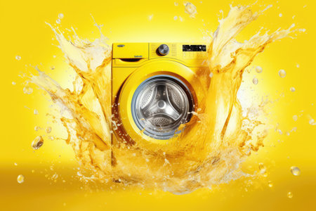 Household housework wash laundry clothes equipment machine hygiene domestic cleaningの素材