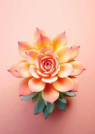 Leaf botany beauty cactus flower succulent flora botanical plant natureの素材