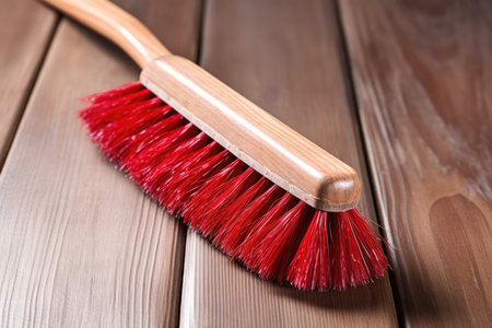 Broom housework brush tool dirty household sweepの素材