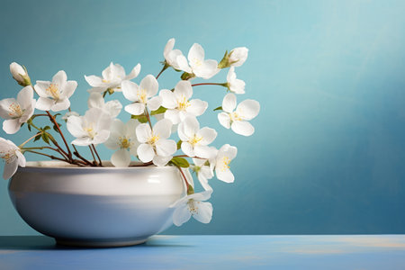 Background beauty blooming white bouquet blossom floral vase flowers flora springの素材