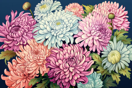 Flower background garden nature flora bouquetの素材