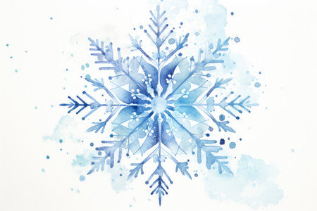 Christmas abstract winter symbol decorative snowflake blue holiday ice flake design snowの素材