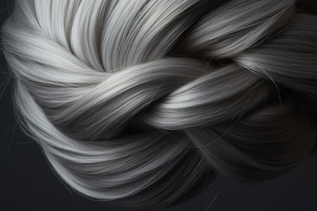 Nature textured style female bright macro background hair shiny beauty abstract careの素材