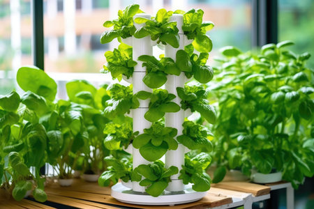 Leaf nature food fresh grow organic gardening plant vegetable green farming growth agriculturalの素材