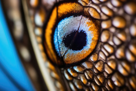 Closeup nature fauna beauty texture bird eye macro animal feather colorful wildlifeの素材