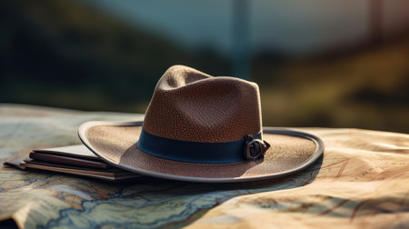 Clothes wear vintage fashion summer background white protection accessory hat design sun straw styleの素材