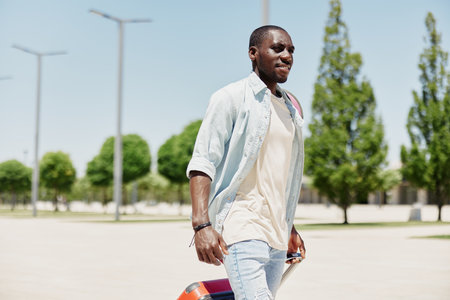 Man person young lifestyle black male portrait african model adult modern happyの写真素材