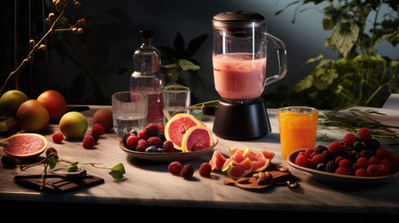 Juice beverage fresh glass food diet healthy smoothie fruit organic drinkの素材