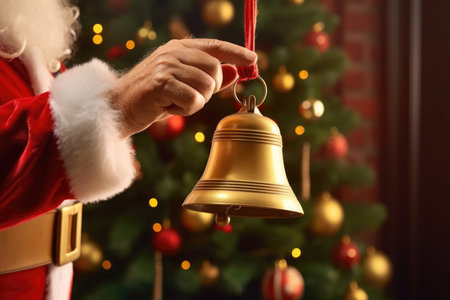 Shiny red festive merry xmas holiday december tree new christmas gold decorate winterの素材