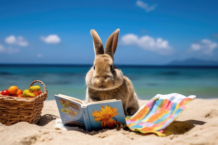 Beach travel nature summer tropical holiday vacation sand sea sky oceanの素材