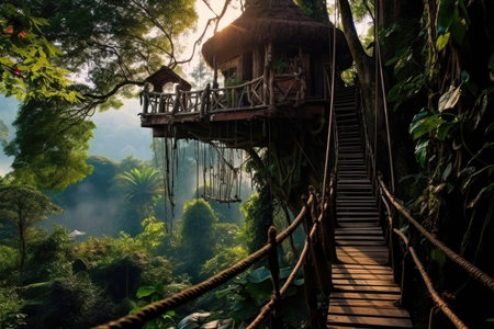 Park trees travel beauty forest nature tropical jungle landscape greenの素材