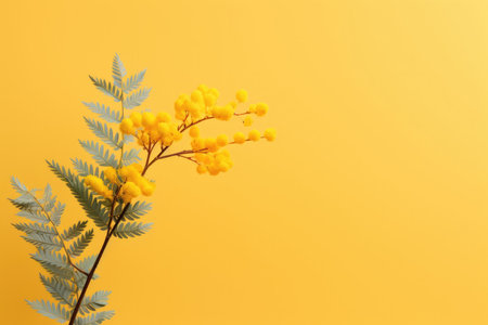 Floral green flora yellow spring blossom blooming flowers nature plantの素材