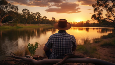 River nature travel beauty sun sunset water summer landscape sky lakeの素材