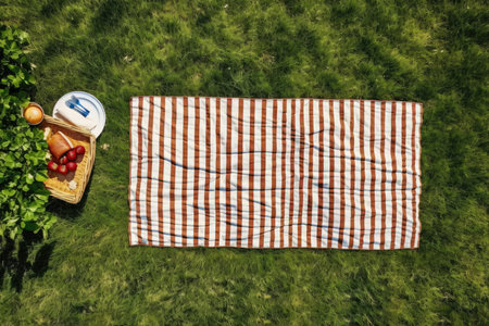 Leisure outdoors nature food outside garden lawn green summer grass picnic park basketの素材