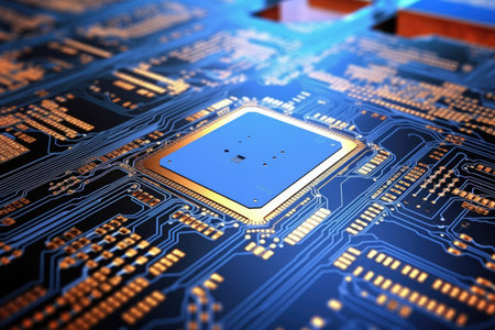 Circuit electronic board processor hardware computer technologyの素材