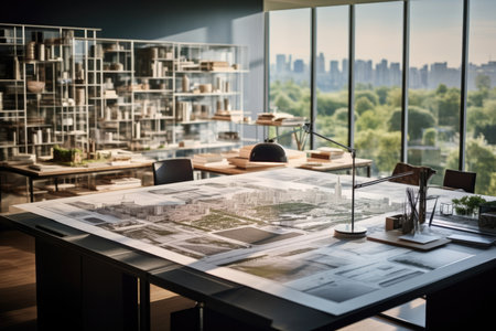 Miniature travel transportation model city buildings design exhibition architectural tourismの素材