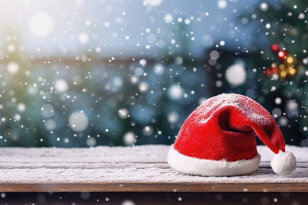 Celebrate new snow holiday white winter seasonal red decorative christmas backgroundの素材