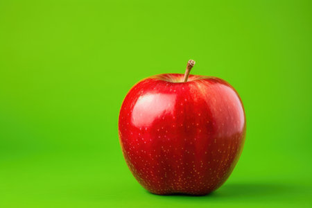 Nature red vegetarian juicy fruits organic ripe apple healthy food freshnessの素材
