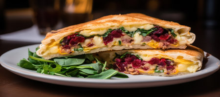 Delicious Grilled Cheese Sandwich on Fresh White Bread, a Tasty and Healthy Gourmet Meal.の素材