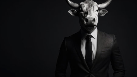 Person young portrait mask photography adult male costume animal men dark halloweenの素材