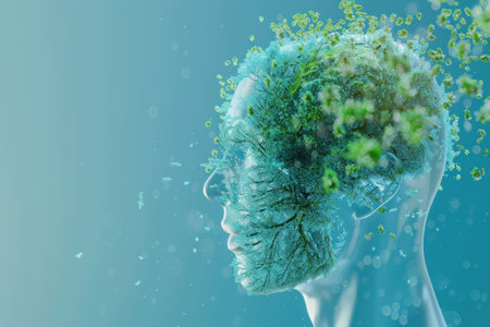 nature, human, environment, growth, sustainability, imagination, foliage, head, tree, green, eco friendly, art, abstract, identity, connectedness, concept, creativity, harmony, transformation, life,の素材