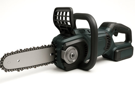 Professional Electric Chainsaw â High-Quality Power Tool for Woodcutting, Landscaping, and DIYの素材