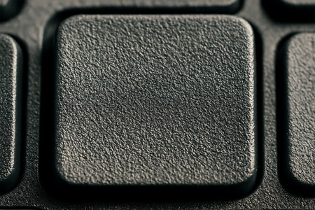 Computer keyboard close-up. Business background. Selective focus.の素材
