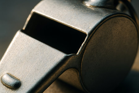 Referee Whistle Close-up, Referee Whistle Close-upの素材