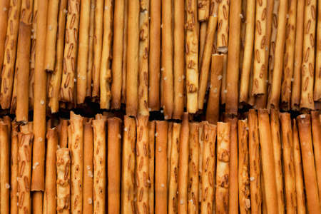 Texture salty straw close up in full frame. food background.の写真素材