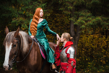 Medieval romanceの写真素材
