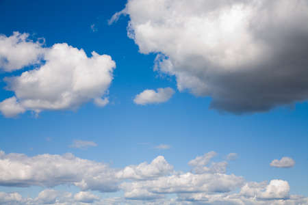 white clouds