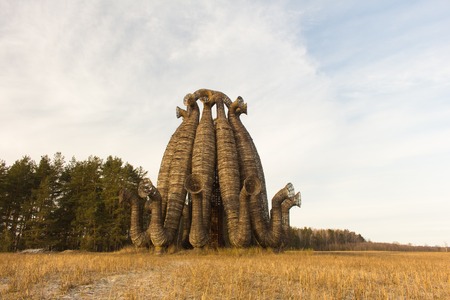 Art object Bobur made by artist Nicholay Polisskyのeditorial素材