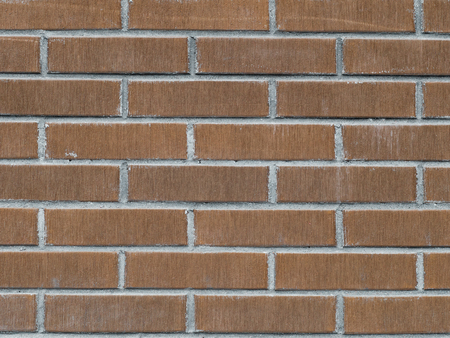 Brown brick wall, perfect as a background or texture.の写真素材