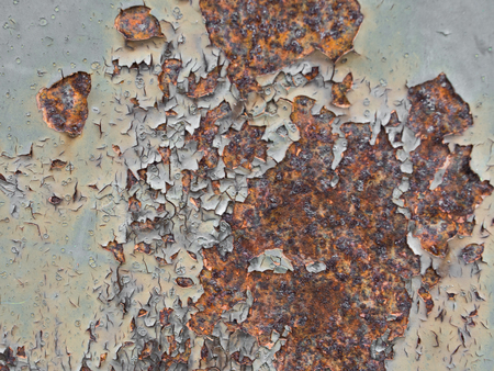Background texture of old Rusted steel. Old metal texture.の写真素材