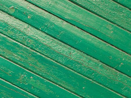 The old green wood texture with natural patterns.の写真素材