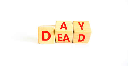 Day of the dead symbol. Concept words Day of the dead. Beautiful white table white background. Day of the dead concept. Copy space.の写真素材