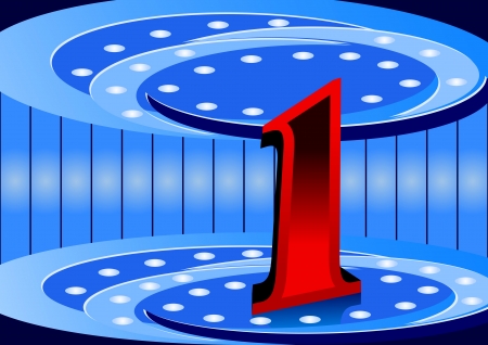 Number one - symbol のイラスト素材