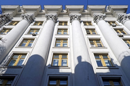 Building of Ministry of Foreign Affairs of Ukraine in Kievの写真素材