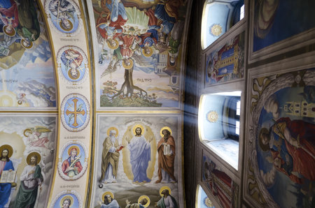 Interior of St. Michael's Cathedral in Kiev, Ukraine