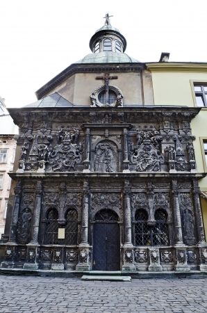 Chapel of the Boim family in Lvov, Ukraineの写真素材