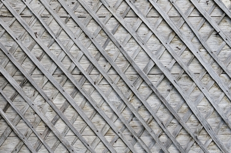 Wooden texture - fragment of the wooden walls of old houseの写真素材