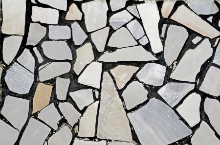 Abstract background - stone mosaic texture close-upの写真素材