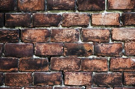 Beautiful background - texture old brick wall close-upの写真素材