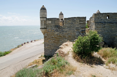 Old fortress Yeni-Kale in Kerch, Crimea, Russiaの写真素材
