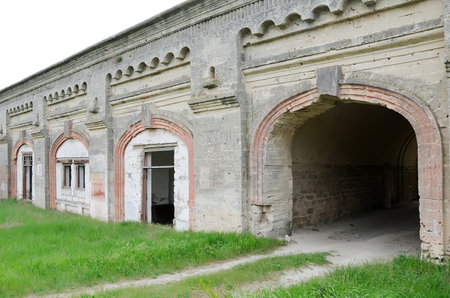 Architectural landmark - The buildings in the territory of the fortress Kerchのeditorial素材