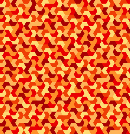 Abstract geometric seamless background - multi-colored shapes in vectorのイラスト素材