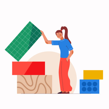 Template designs empty states for mobile app page conceptのイラスト素材