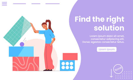 Template designs empty states for mobile app page conceptのイラスト素材